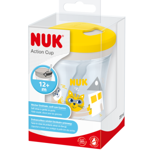 Action cup 230 ml avec paille 12 mois