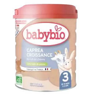 Babybio – Lait 3eme âge Bio Caprea 800g