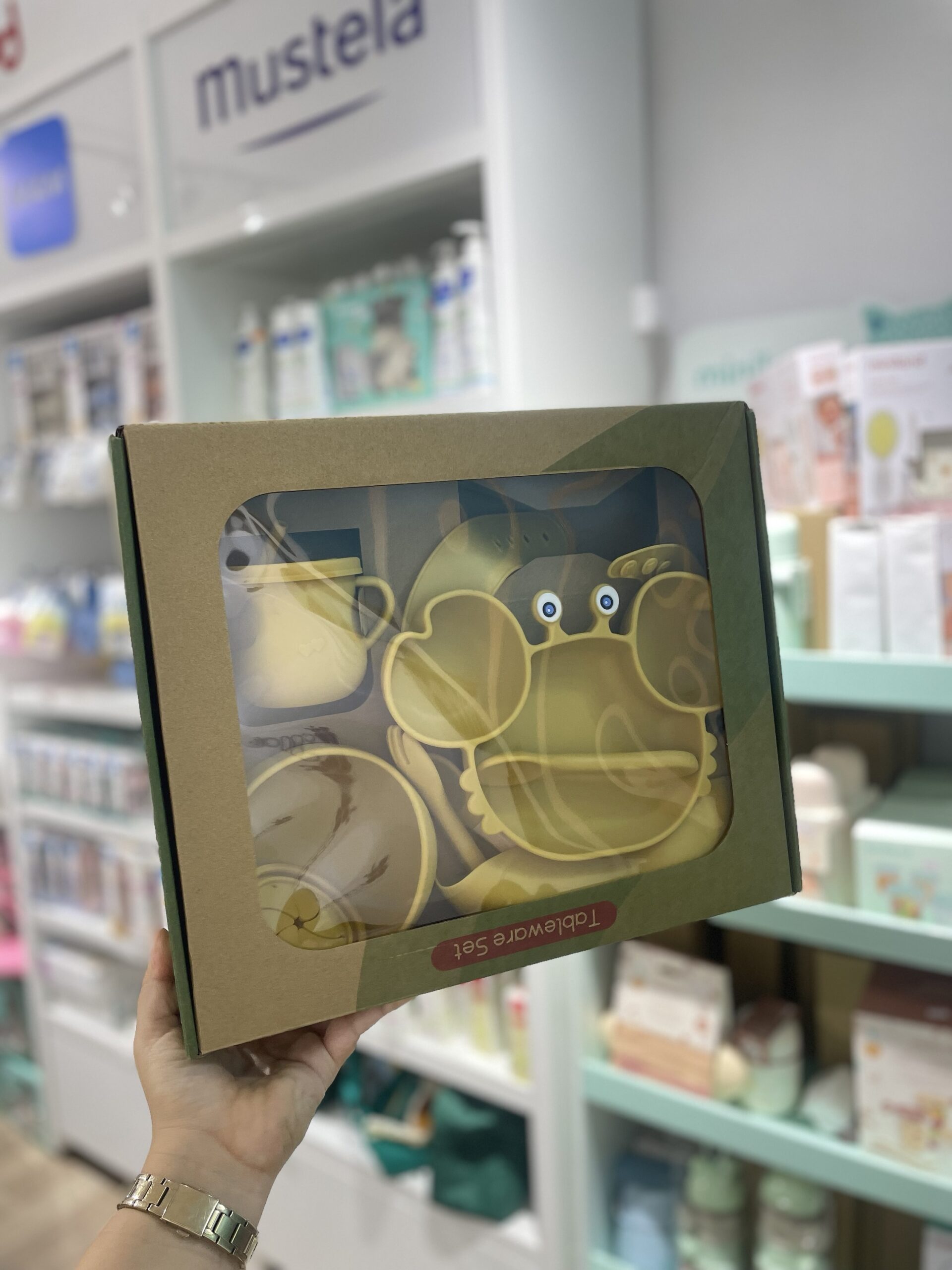 Coffrets vaisselle bébé en silicone