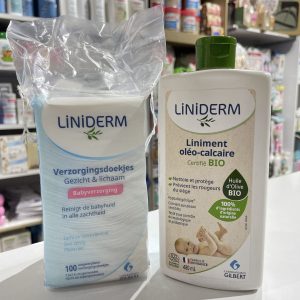 Duo change liniment 480ml + carré 100pcs