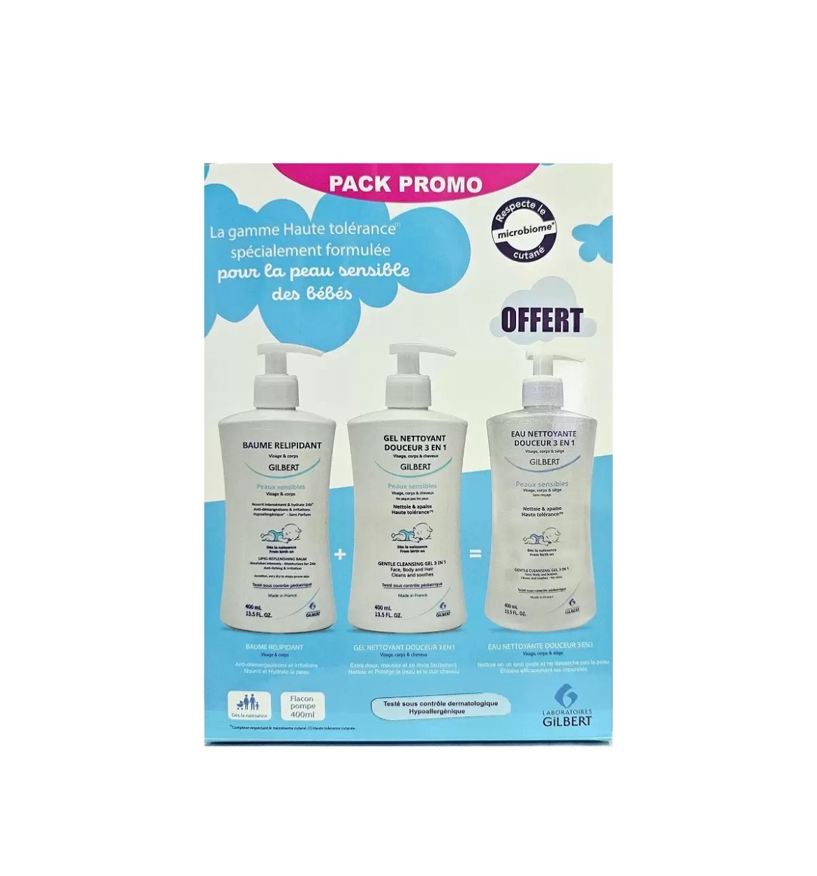 PACK PROMO GILBERT