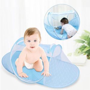 MOUSTIQUAIRE LIT POUR BEBE PORTABLE ET PLIABLE