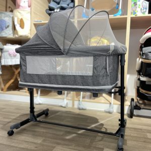 Lit Cododo Bébé Multifonction 3 en 1 – Lit Cododo + Berceau + Parc – Réglable & Sécurisé