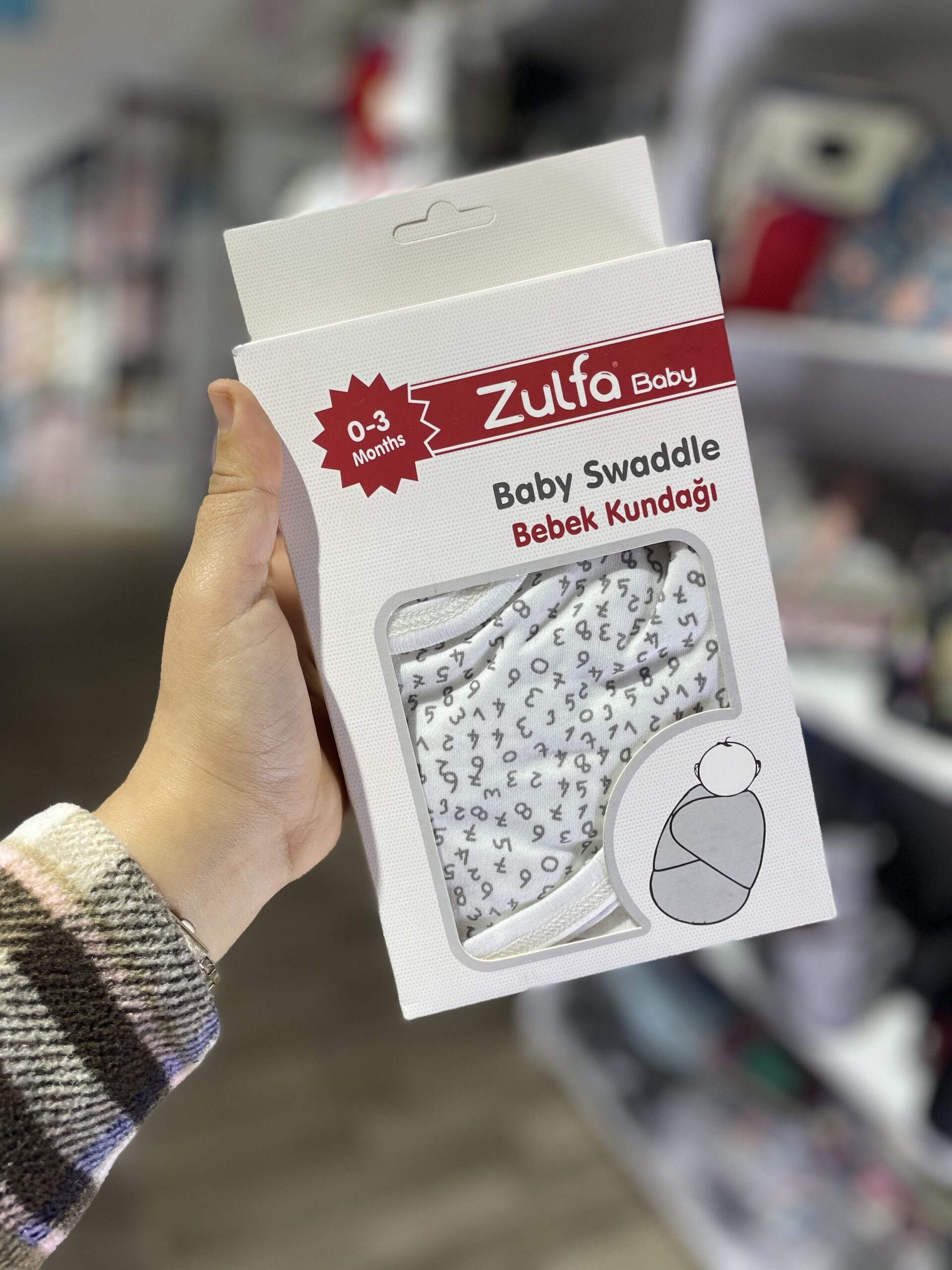 Couverture d’emmaillotage zulfa – Image 2