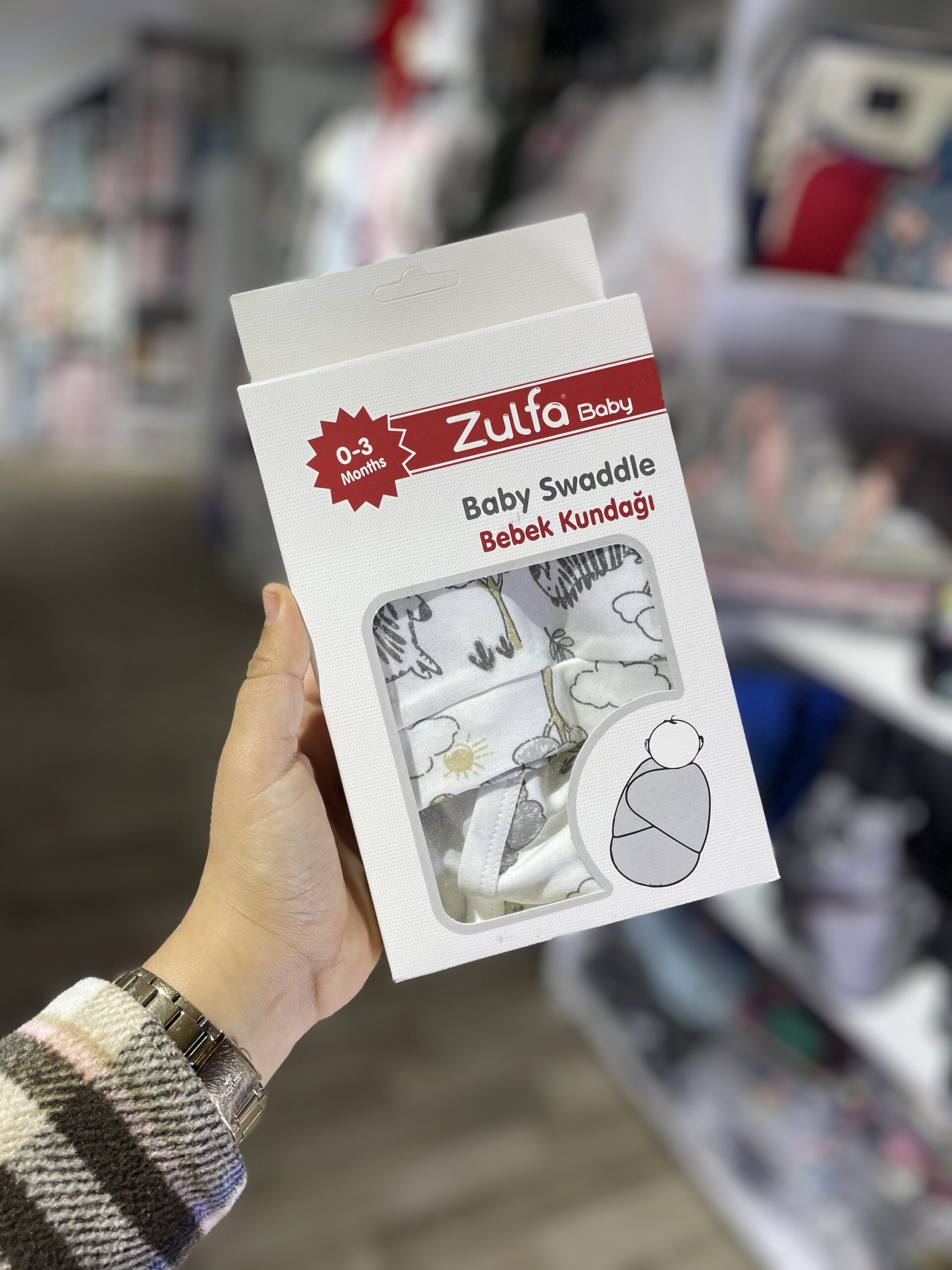 Couverture d’emmaillotage zulfa – Image 3