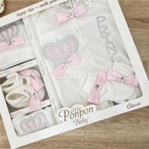 Coffret cadeau naissance bébé – Petite ponpon