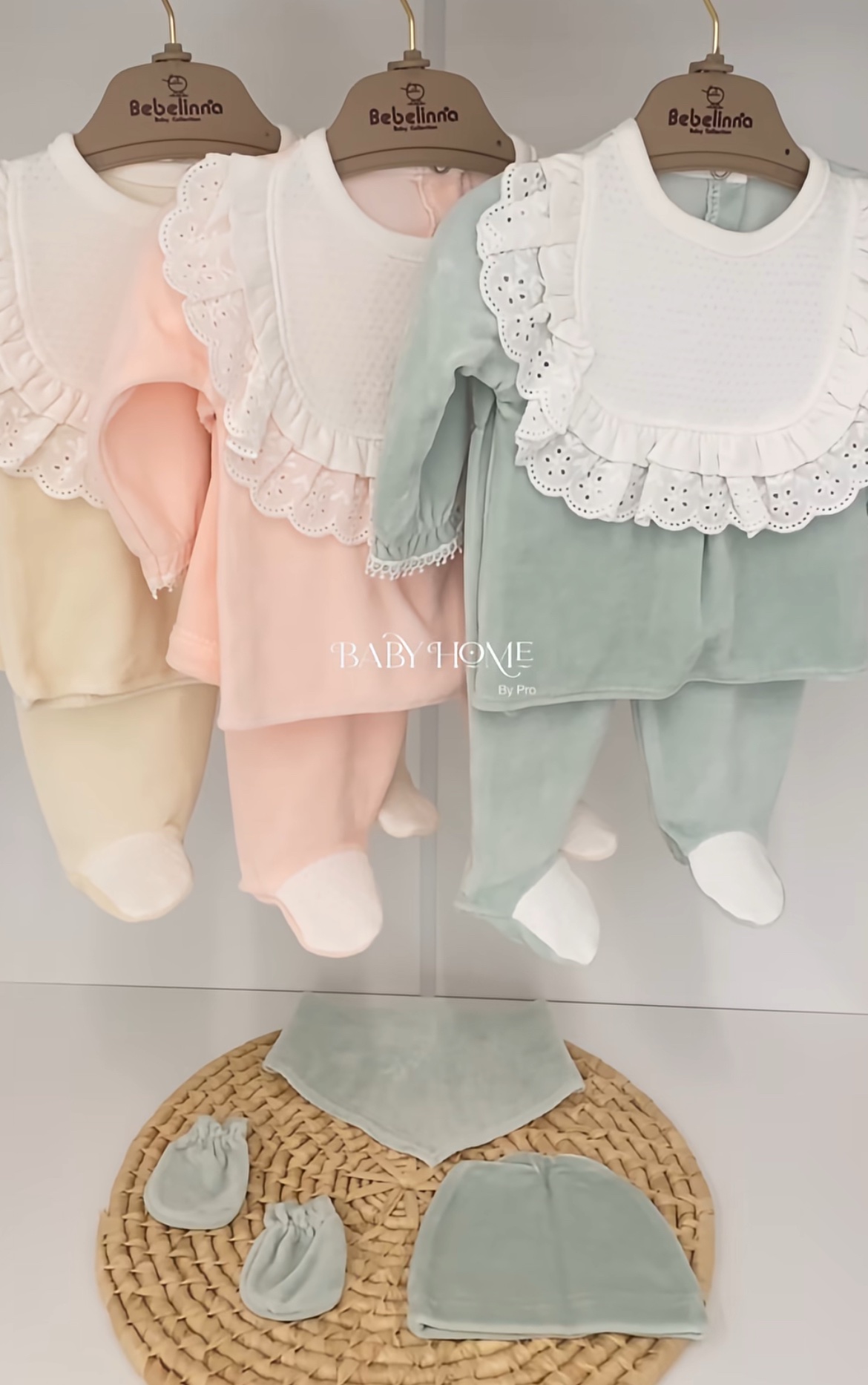 Bebelinna ensemble naissance fille 👧 5pcs – Image 3