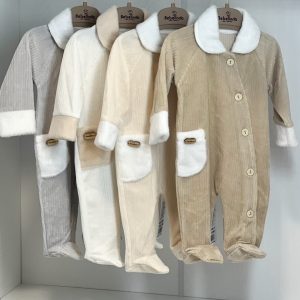 Bebelinna grenouillère combinaison en velour 1695