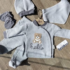 Bebelinna ensemble hello 5pcs naissance 5434