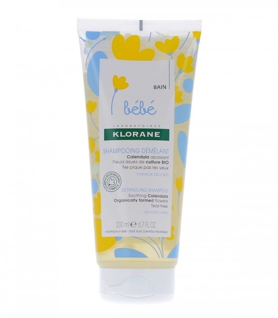 KLORANE BEBE
SHAMPOOING DOUX DÉMÉLANT 200ML