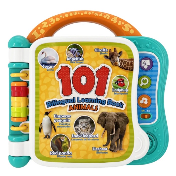Winfun Livre d’apprentissage bilingue « 101 Animaux » 18m+ – Image 3