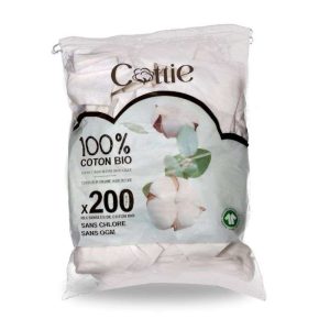 COTTIE 200 RECTANGLES DE COTON 100% BIO