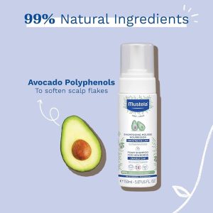 Mustela Shampoing mousse pour nourrissons – 150 ml