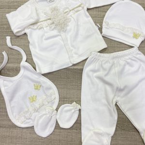 ENSEMBLE BÉBÉ FILLE TWETOON 5 PCS