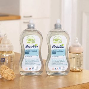 Ecodoo Liquide Vaisselle Bébé Hypoallergénique – 500ml