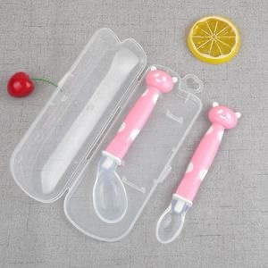 Cuillère en silicone 2 pièce