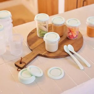 Miniland Set 12 Pots de conservation hermétiques Mint