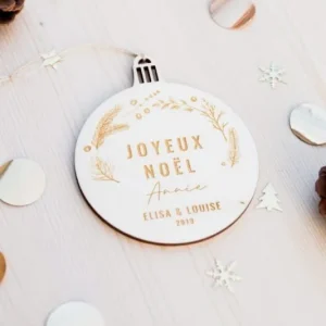 Boule « JOYEUX NOËL » Atsmen/nounou