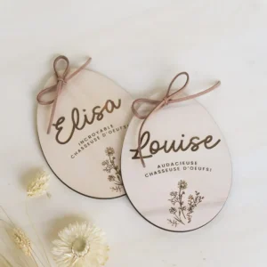 OEUF EN BOIS PERSONNALISÉ