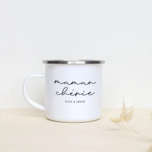TASSE AVEC ANSE EN EMAIL  « MAMAN »