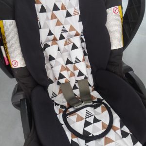 Kit confort cosy-Assise cosy et protège-sangles-tissu de votre choix