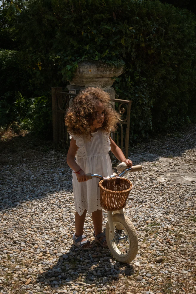 Robe blanche de cérémonie enfant – Image 5