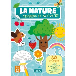 Stickers et activités / La nature