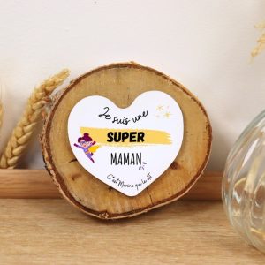 Magnet pour maman personnalisé – super maman