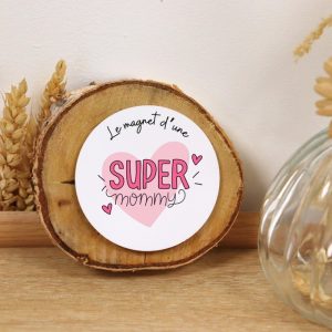 Magnet pour maman – super maman