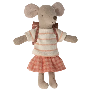 Souris Tricycle grande sœur / Corail