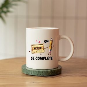 Mug humoristique pour couples – Cassettes