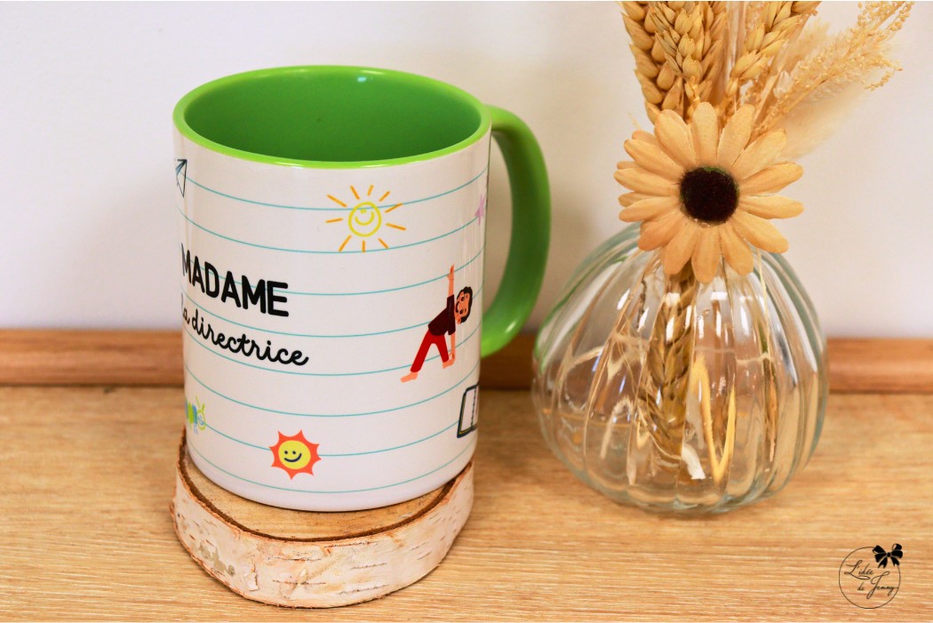 Mug personnalisé directrice, maîtresse… – Image 2
