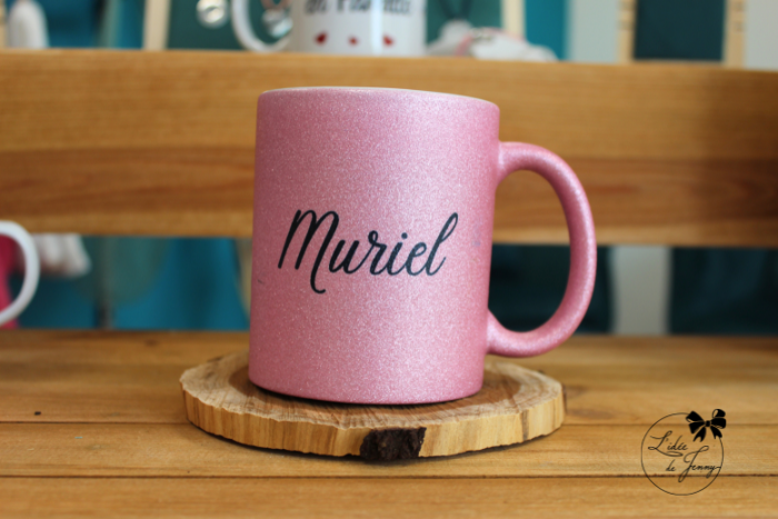 Mug à paillettes personnalisable – Image 4