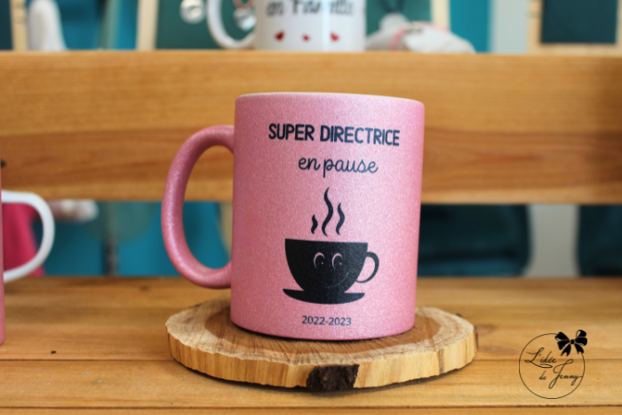 Mug à paillettes personnalisable – Image 3