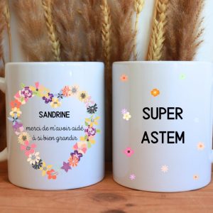 Mug personnalisé atsem