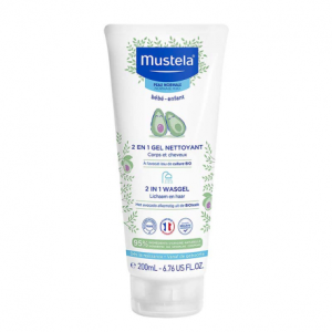 Mustela Bébé Gel Nettoyant 2en1 Corps et Cheveux 200ml