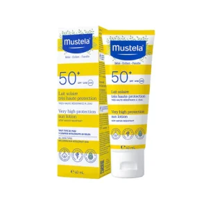 Mustela Lait Solaire Très Haute Protection 0M+ SPF 50+ – 40ml