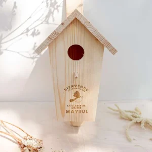 Nichoir en bois « École »