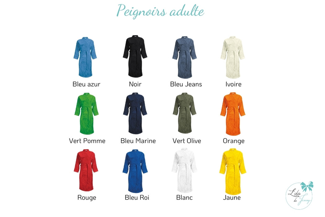 Peignoir brodé – Image 2