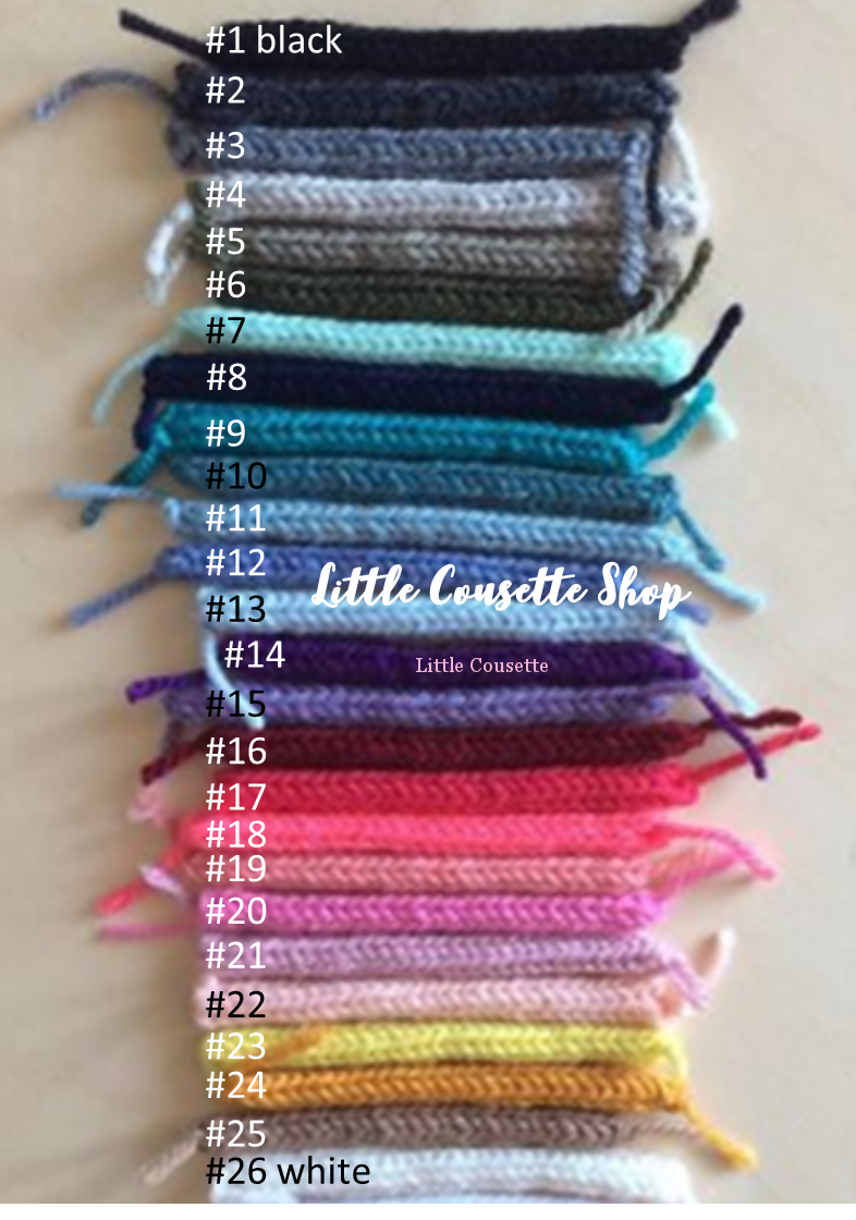 Prénom de bébé en tricotin – Image 2