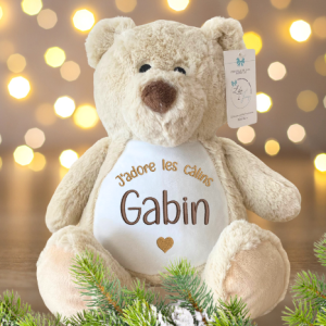 Ourson personnalisé