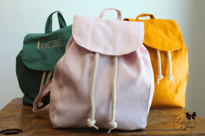 Sac à dos coton – Image 2