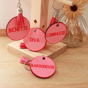 Les porte-clés Diva – Humour et fun