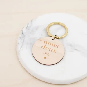 PORTE-CLÉS « NOUS DEUX »