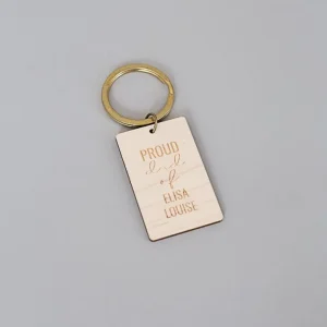 PORTE-CLÉS « PROUD DAD OF »