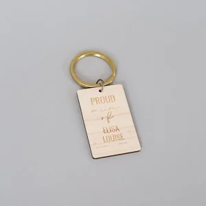 PORTE-CLÉS  « PROUD MUM OF »