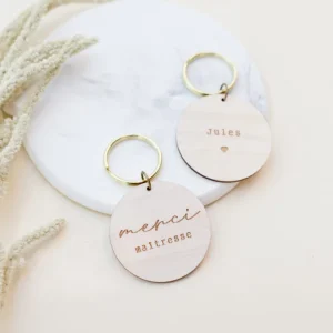 PORTE-CLÉS « MERCI »