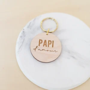 PORTE-CLÉS « PAPI D&rsquo;AMOUR »