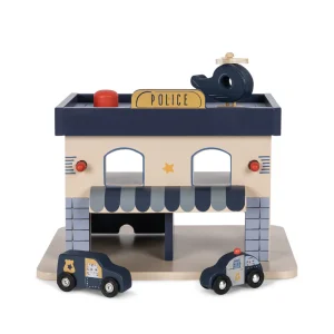 Poste de police en bois