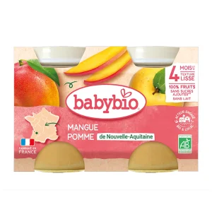 Babybio petit-pot-mangue-pomme-de-nouvelle-aquitaine-2x-130g